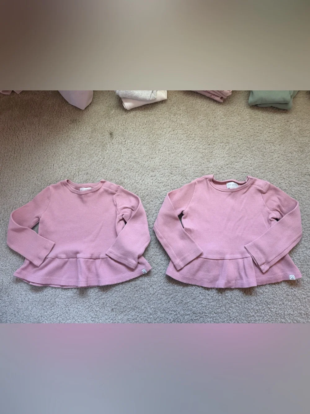 Lot of Girls Organic Little Planet Leggings and Tops 4T